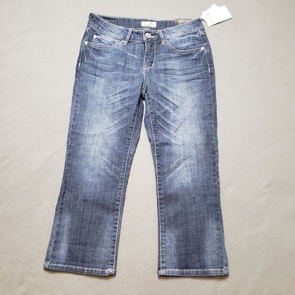 Bootlegger nwt capri size 28 mid rise straight new  with tags dsw